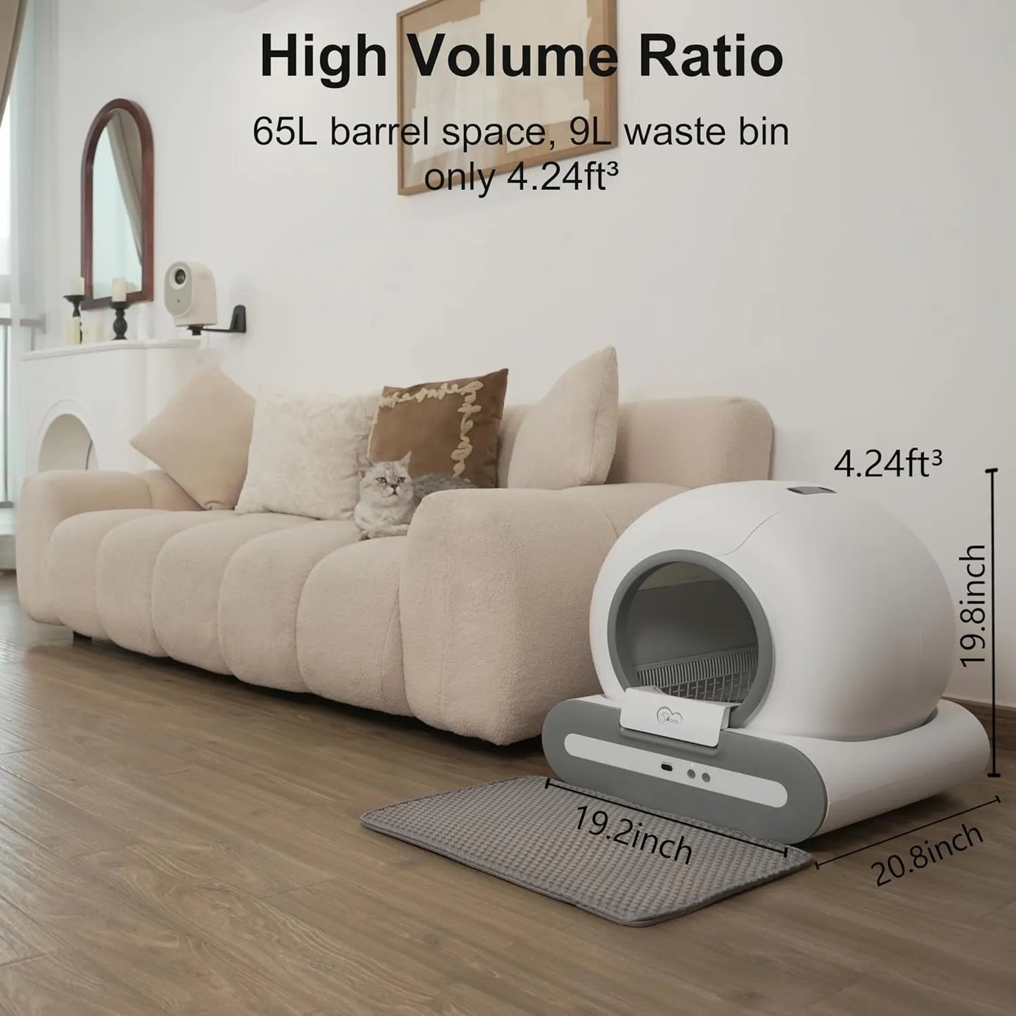 DOEL Self Cleaning Smart Cat Litter Box